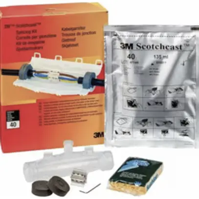 Manchon de jonction 3M Scotchcast 92-NBA 1C 4×1.5…6mm²/5×1.5…6mm² 
