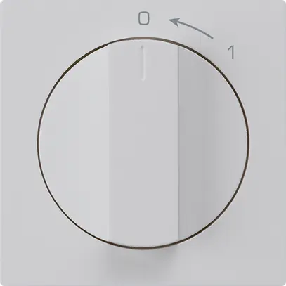 Contact pivotant 0<-1/2L gris clair kallysto avec manette 
