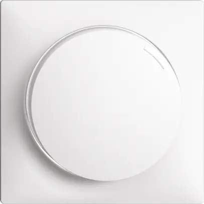 Regolatore INC EDIZIOdue 40…600W illuminabile ritardo di fase ascendente bianco 
