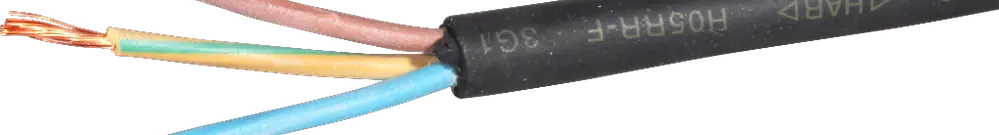 Cavo Gd 3×1mm² LNPE nero Rotolo à 100m 