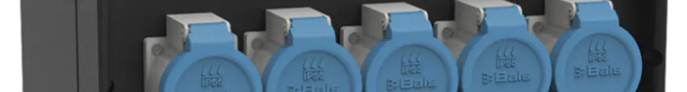 Distributore di corrente Bals ModBox II EVGMB 4700-23/63A 
