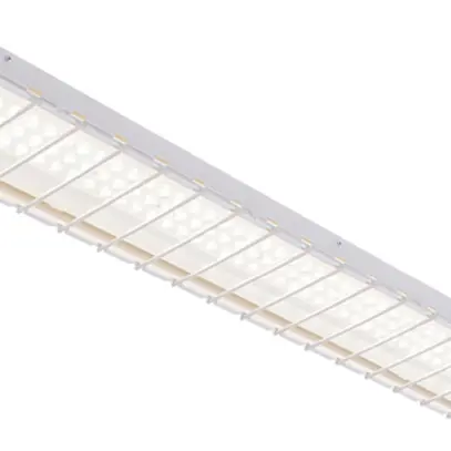LED-Deckenleuchte SG Arena Sport 77W 11100lm 840 IP23 DALI 1256×235mm weiss 