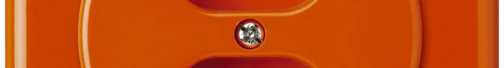 Presa INC basico 2×tipo 23 arancione con morsetti innest. 