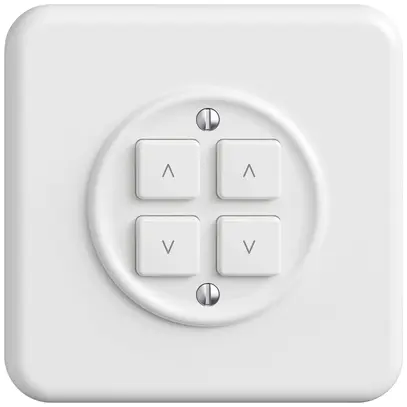 Stazione sec.tapparelle INC STANDARDdue Wiser SNAPFIX® 2 canali 4 tasti WLAN bi 