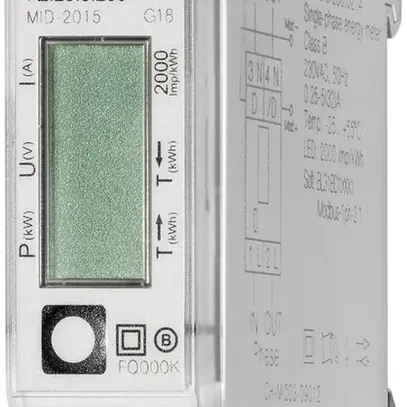 Compteur d'énergie AMD Finder 1×32A direct homologué MID, M-Bus 