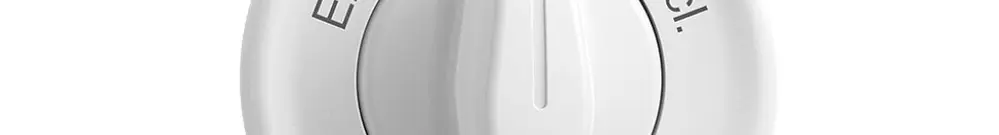 Kit front.Encl.->I<-Décl. STANDARDdue, blanc, pour interr.rot 