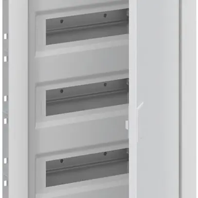UP-Kleinverteiler ABB UK660N4 5-reihig 60TE mit Tür, weiss 