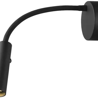 Applique LED SLV KARPO GOOSE 5.8W 380lm 3000K alluminio nero 