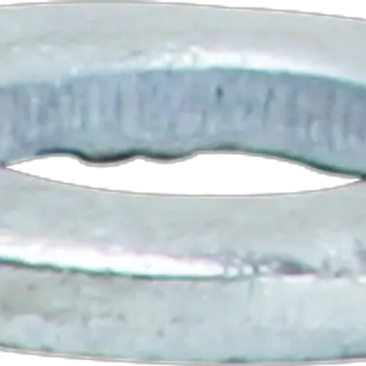 Ranella M6 12.5×6.4×1.6mm ZI DIN 125A zinc.bl, senza smusso 