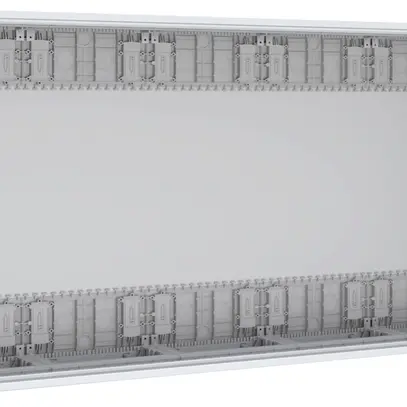 Wandgehäuse PrismaSeT XL IP30 o.Tür 1300×650×210mm 5 Felder 4 Reihen 