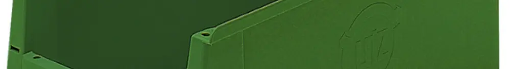 Contenitore di magazzinaggio SILAFIX 500×310×200mm, verde 