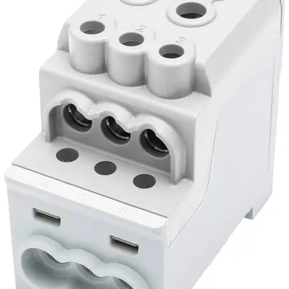Blocco di distribuzione Bals UBV TYP C/A 1P 200A 1×ing 6×us 1.5…35mm² 6…70mm² gr 