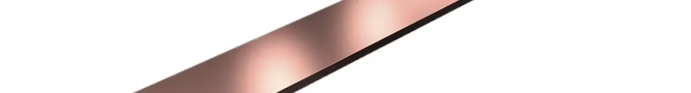 Conducteur plat Rittal SV 9686.580 cuivre E-Cu 900×80×10mm 2pcs 