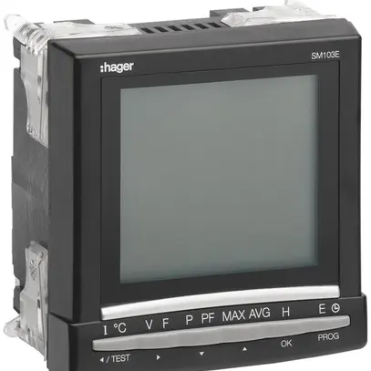 Apparecchio di misura multifunzione AMD Hager SM103E 
