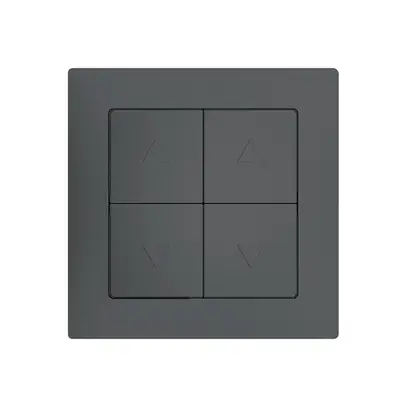 Interrupteur pour stores ENC SIDUS E anthracite 2 canaux 