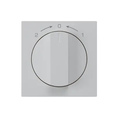 Kit frontal pour contact pivotant gris clair 60×60mm kallysto 1->0<-2 