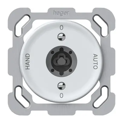 Interruttore a chiave INC origin comm.2/1L 16A 250V 0-AUTO-0-HAND 77×77mm bi 