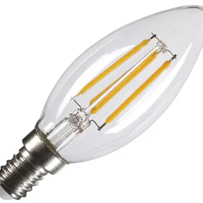 Lampe LED SLV C35 E14 4.2W 380lm 2700K clair DIM 