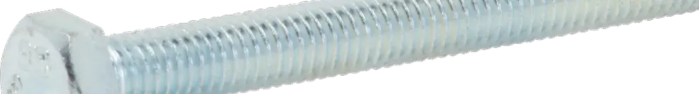 Vis à tête 6-pans M6×60mm zng-chro, 8.8 DIN 933 