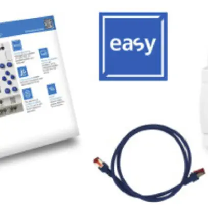 Pack de démarrage ETN avec EASY-E4-UC-12RC1, câble patch et licence de logiciel 
