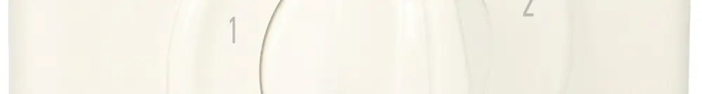 UP-Umschalter SDUE, 20A, 2P, 90×90mm, 2×60°, 1-0-2, weiss 