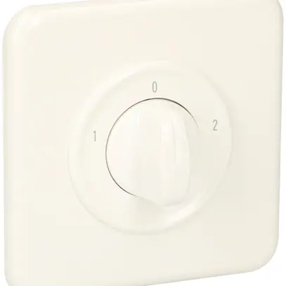 Commutateur ENC SDUE, 20A, 3P, 90×90mm, 2×60°, 1-0-2, blanc 