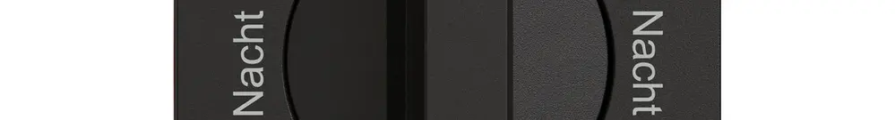 Montageset EDIZIO.liv SNAPFIX® f.Drehschalter m.Griff Nacht-Tag-Nacht-Tag sz 