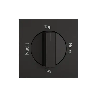 Montageset EDIZIO.liv SNAPFIX® f.Drehschalter m.Griff Nacht-Tag-Nacht-Tag sz 