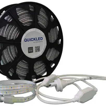 Fascia luminosa LED QUICKLED 180 IP65 240V 12W-1500lm/m 4000K 50m bobina 1-lato 