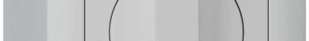 Contatto rotativo AP 1>0<2 grigio chiaro kallysto con manopola 