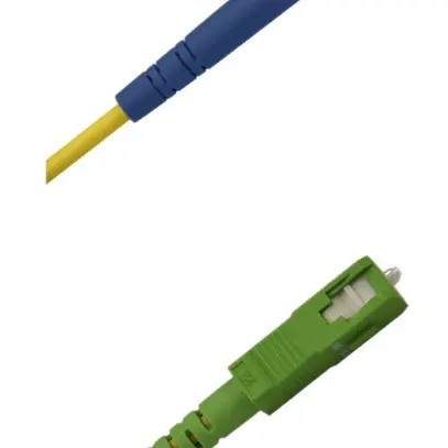Câble patch FO WISI Simplex OS2 9/125μm G.657.A2 LCPC-SCAPC jaune 1m 