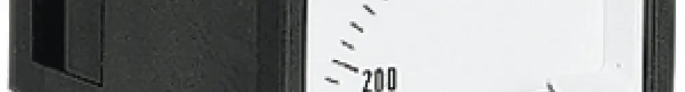 Voltmetro INS ISKRA FQ0407 250 VAC, 250V (AC), classe 1.5, 48×48mm 