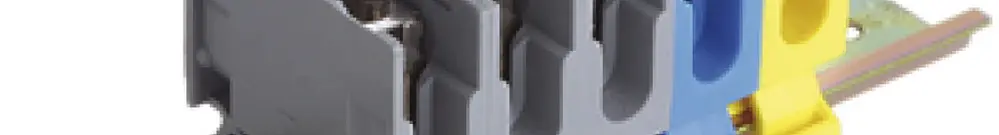 Sammelschienenklemme Woertz 10mm² 118×14.5mm 