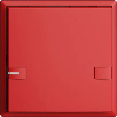 Poussoir ENC KNX 1× EDIZIOdue colore berry RGB avec LED 