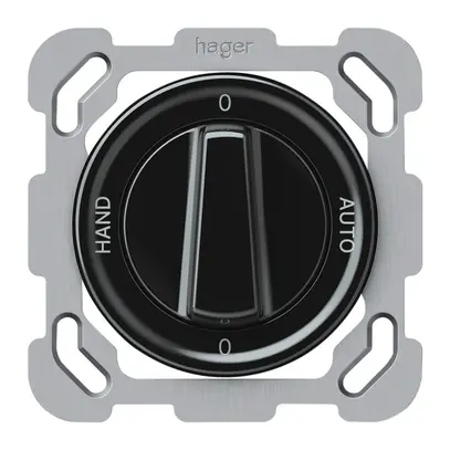 Interrupteur rotatif ENC origin commut.2/1L 16A 250V 0-AUTO-0-HAND 77×77mm no 