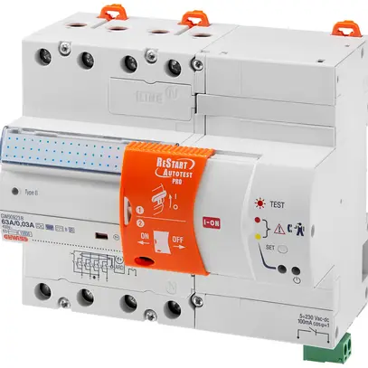 Interrupteur différentiel Gewiss 90 ReStart 2P 230V 25A 0.03A A 7UM 