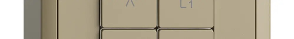Stazione secondaria AP 1K/4T per interruttore tapparelle scena Edue Wiser sand 