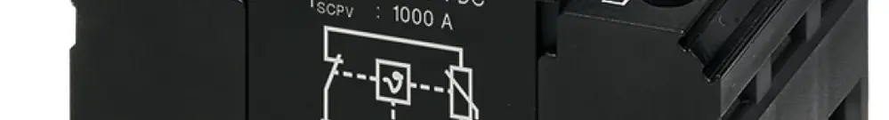 Parasurtension combiné PV PX 1000VDC type 1+2 avec cont.d.sign 