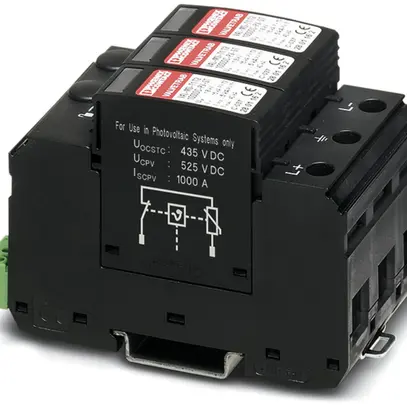 Scaricatori di sovraten.PV PX 1000VDC tipo 1+2 con cont.sign. 