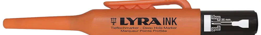 Marqueur ELBRO crayon-feutre noir 155mm avec clip 