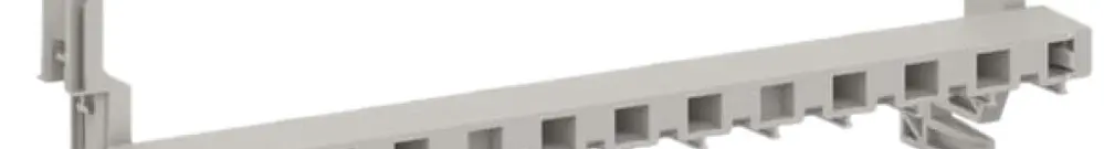 Support pour bornes enfichables vide ABB ZK 19 pour distributeur ComfortLine 