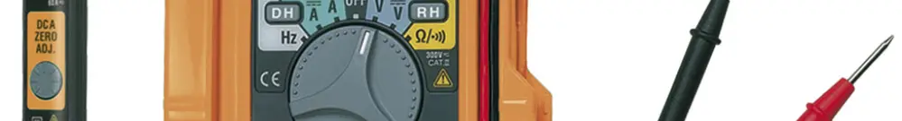 Digital-Multimeter und Stromzange Optec HT.12 600A AC/DC 