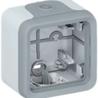 Scatola NAP PLEXO 1×1 grigio 