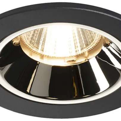 Downlight LED SLV NUMINOS S 8.6W 690lm 2700K 40° VAR Ø80×52mm no/Cr 