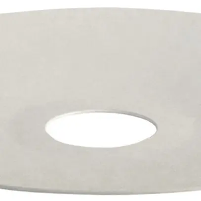 Abat-jour Roesch courbé, Ø220mm, pour douilles porcelaines E27, blanc 