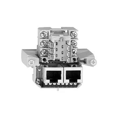 Scatola 1×T+T,2×RJ45/s 8P FH R&M swissline 