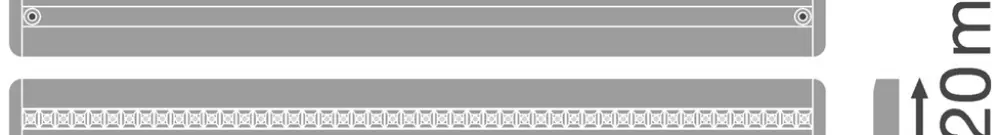 Plafoniera LED LEDVANCE LINEAR IndiviLED D 1200, 34W 940 bianco 
