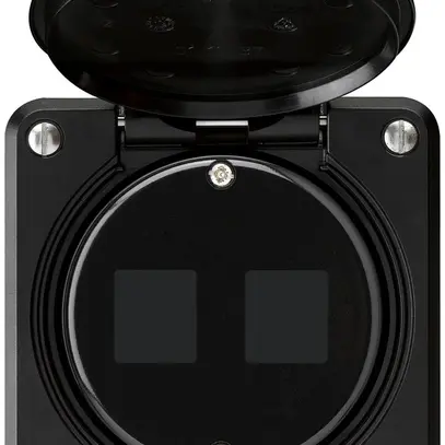 Kit de montage ENC robusto HMS IP55 noir pour 2×module pour combinaison 