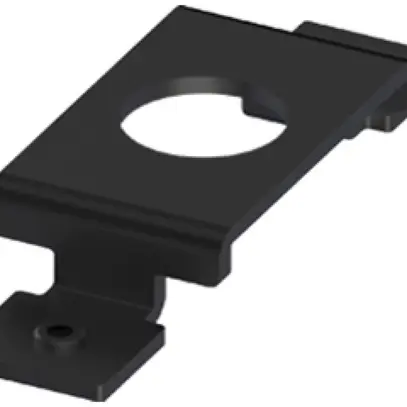 Clip di ritegno Sylvania Lytespan ROUND 60×20×12mm acciaio nero 