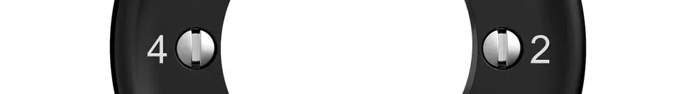 Montageset STANDARDdue SNAPFIX® f.Drehsch.m.Schloss 4-1-2-3 sz 